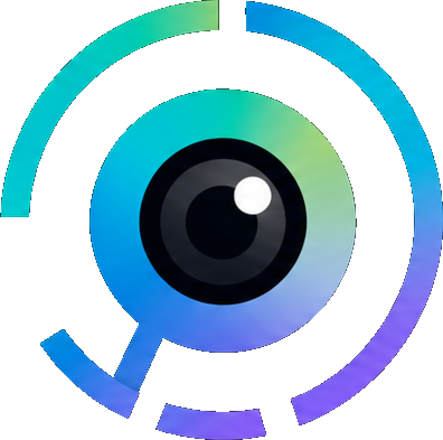 IRIS-AI mark, the iris that sees, thinks and acts